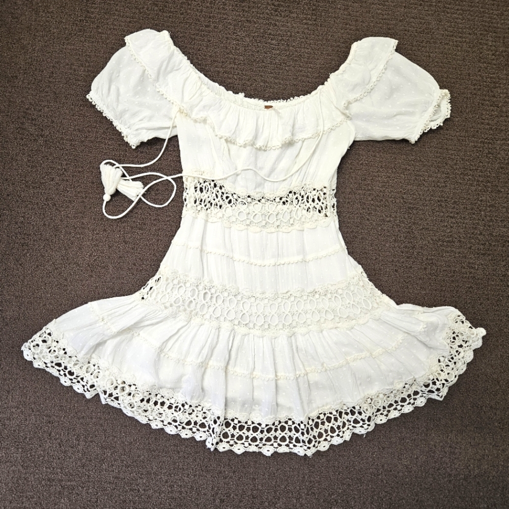 FREE PEOPLE Peasant Dress